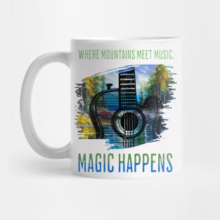 Where Mountains Meet, Magic Happens Mug